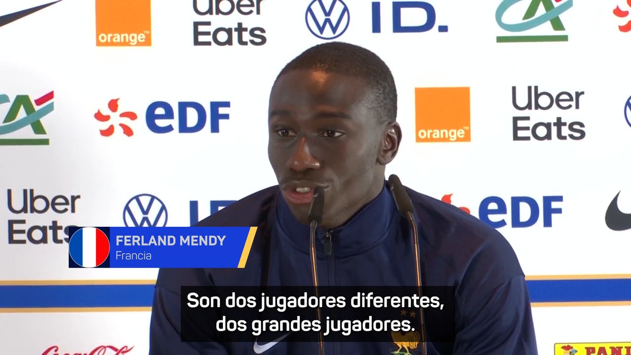 Mendy: "¿Vinícius o Mbappé? Son dos jugadores diferentes, dos grandes jugadores"