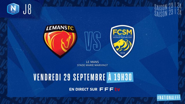 J8 | Le Mans FC – FC Sochaux M. (2-1)