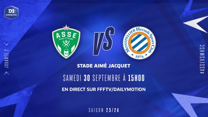 J2 | AS Saint-Etienne – Montpellier HSC (1-1)