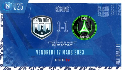 J25 | Le Puy Foot 43 - Paris 13 Atletico (1-1)