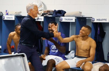 Dans le vestiaire des Bleus à Faro