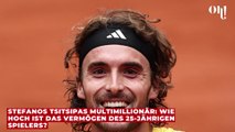 Millionenschwer: Tennisspieler Stefanos Tsitsipas besitzt ein beachtliches Vermögen
