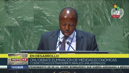 "Estas medidas son medios de discriminación contra países en desarrollo"