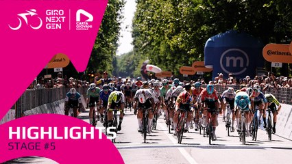 Giro Next Gen 2024 | Stage 5: Highlights
