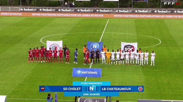 J1 I SO Cholet - LB Châteauroux (2-0) en replay