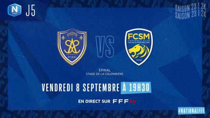 J5 I Épinal SA - FC Sochaux-Montbéliard (0-3)