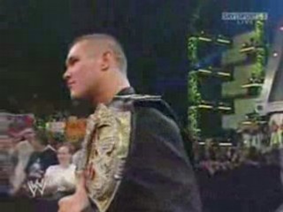 Randy orton championship celebration