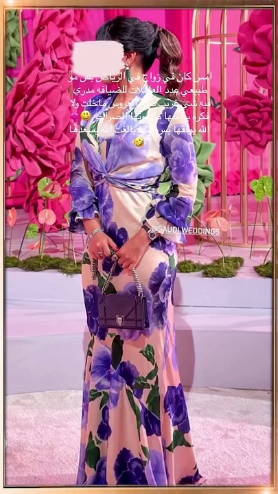 فخامة زفاف سعودي بمبالغ هائلة  تتصدر الترند