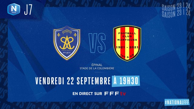 J7 I Épinal SA - FC Martigues (0-0)