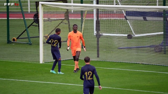 En immersion avec les U17 face à la Slovénie à Clairefontaine