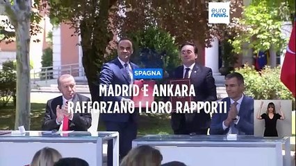 Spagna e Turchia: accordi commerciali da 25 miliardi di euro e focus su Palestina