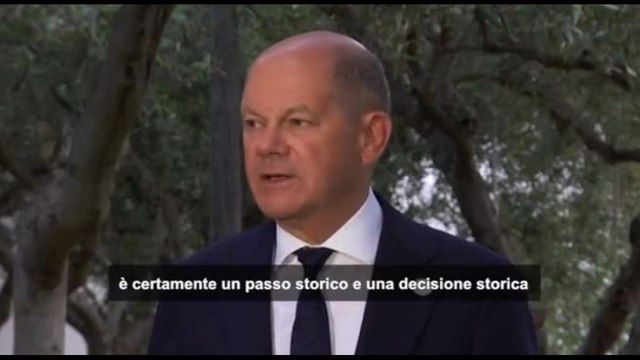 G7, Scholz: Accordo storico per aiutare Kiev