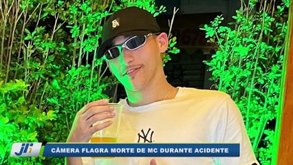 Câmera flagra morte de MC durante acidente