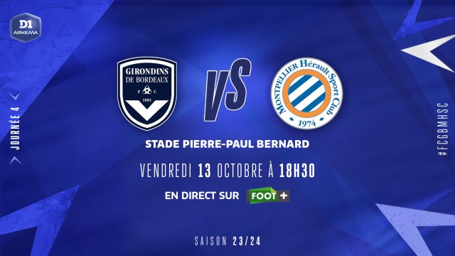 J4 | FCG Bordeaux – Montpellier HSC (1-1)