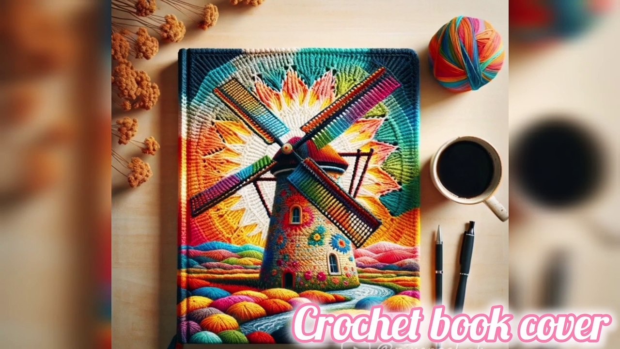 Book covers for crochet lovers