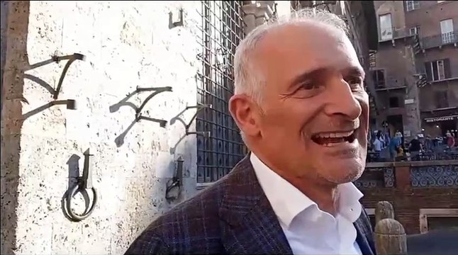 Siena, il Palio: parla il decano dei capitani, Toscano, dopo la riunione per le previsite