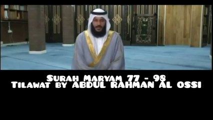 Surah Maryam recitation by sweet voice Abdul Basit Rahman al ossi