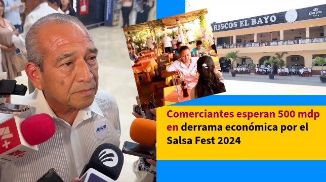 Comerciantes esperan 500 mdp en derrama económica por el Salsa Fest 2024