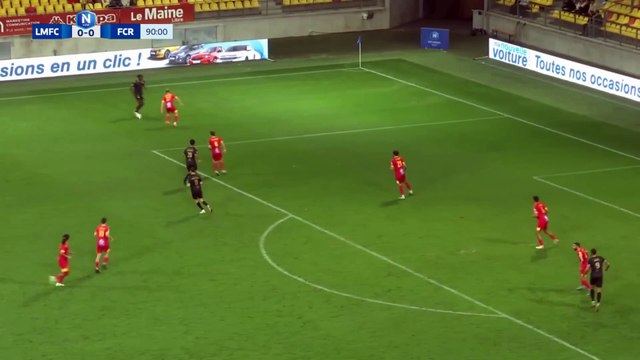 Le FC Rouen ouvre le score dans les arrêts de jeu !