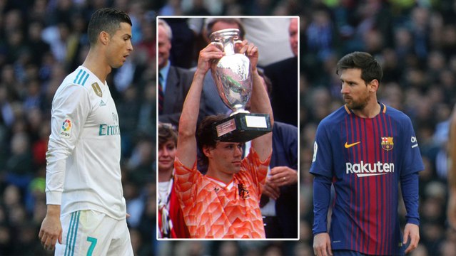 Marco van Basten ruled football before Messi and Cristiano