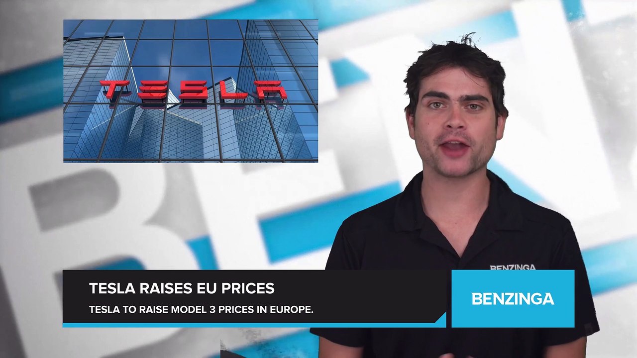Tesla to Increase Model 3 Prices in Europe as Higher Chinese Tariffs Take Effect