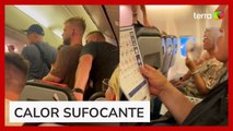 Centenas de passageiros ficam presos em avião com temperatura de 52°C na Europa