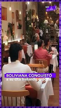 Boliviana conquistó bailando caporales en un programa de citas