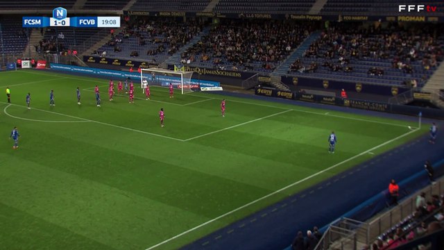 Le FC Villefranche B égalise sur corner avec Claudy M'Buyi