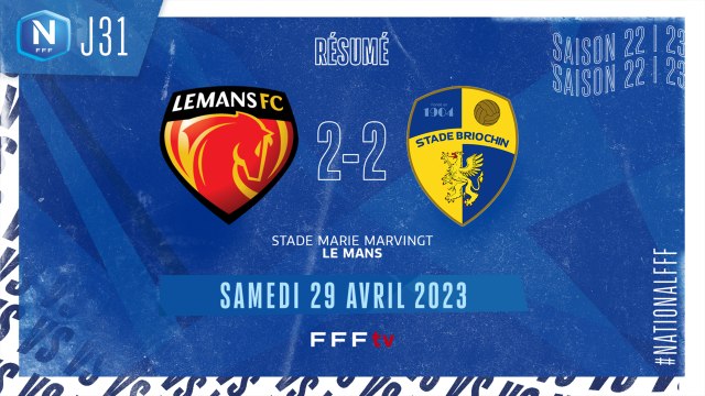 J31 I Le Mans FC – Stade Briochin (2-2)