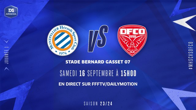 J1 I Montpellier HSC - Dijon FCO (2-0)