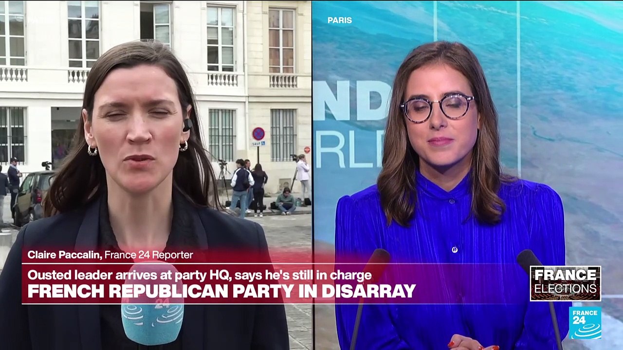 French Republican Party in Disarray