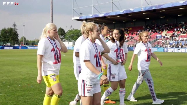 Joie et réactions après la victoire en finale des Lyonnaises