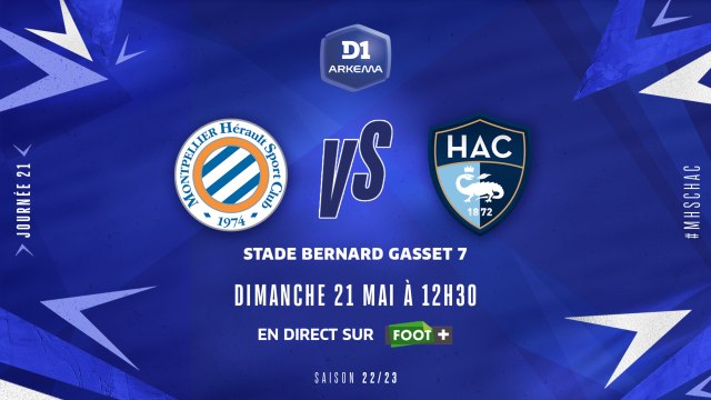 J21 I Montpellier HSC – Le Havre AC (2-1)