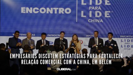 Télécharger la video: Empresários discutem estratégias para fortalecer relação comercial com a China, em Belém