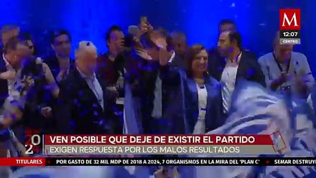 El PAN vive su peor crisis en 85 años; militantes piden salida de Marko Cortés