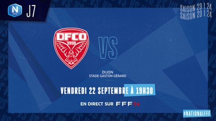J7 | Dijon FCO - SO Cholet (0-1)