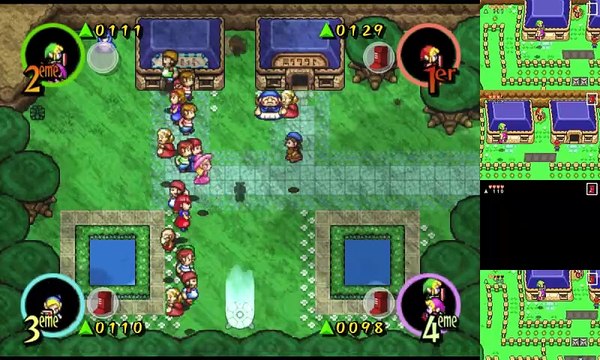 The Legend of Zelda: Four Swords Adventures online multiplayer - ngc