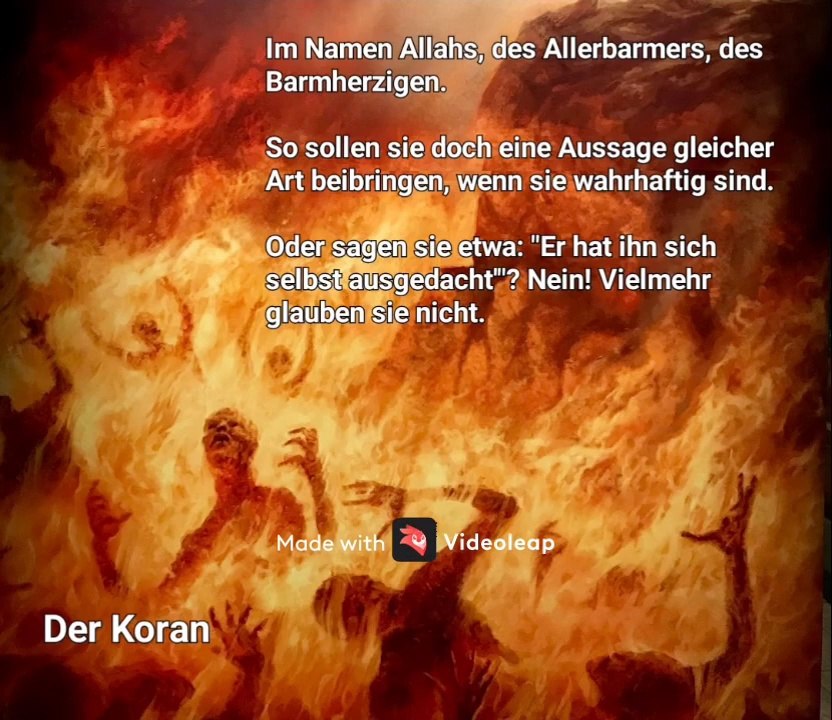 Rette dich selbst, deine Familie und alle, die du liebst. Wenn du verlierst, wirst du für immer