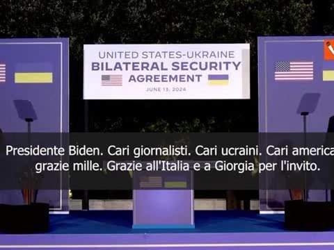 Zelensky: Grazie a Meloni per l'invito al G7