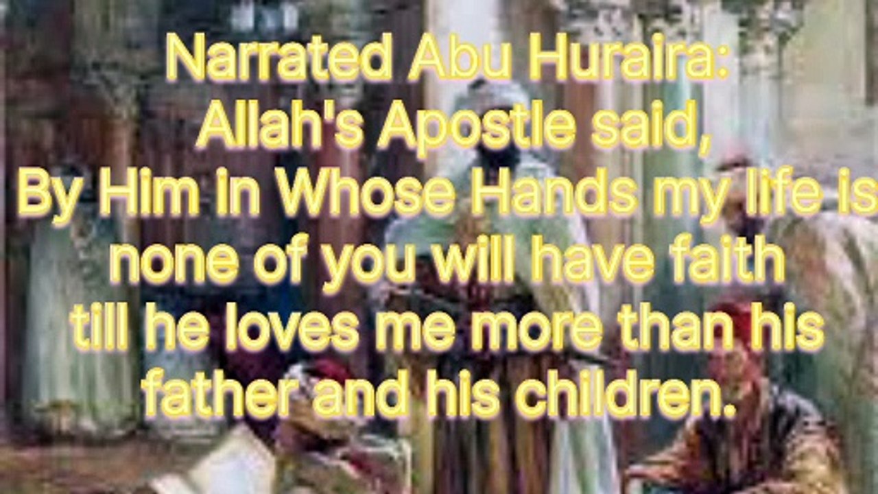 Hadith Sahih albukari 14