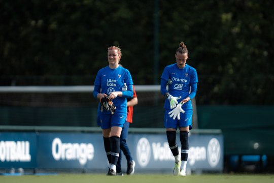 Entraînement exclusif avec les gardiennes de but