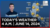 Today's Weather, 4 A.M. | June 14, 2024