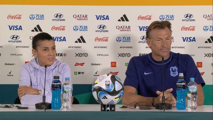 Conférence de presse de Kenza Dali et Hervé Renard