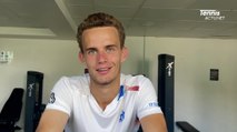 Tennis - Lyon 2024 - L'Entretien Luca Van Assche : 