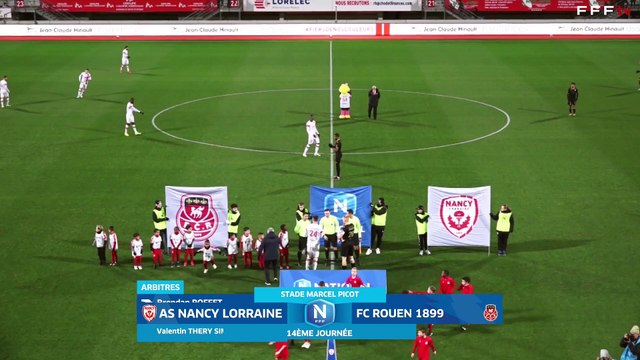 J14 I AS Nancy Lorraine – FC Rouen 1899 (0-0) en replay