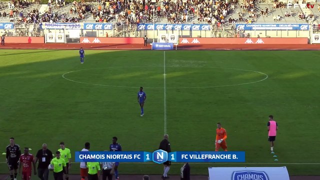 J3 I Chamois Niortais FC - FC Villefranche B (1-1) en replay