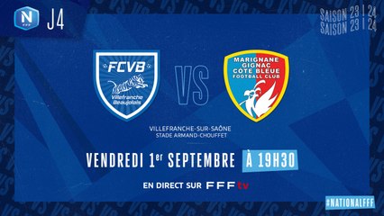 J4 | FC Villefranche B. – Marignane Gignac CB FC (2-1)