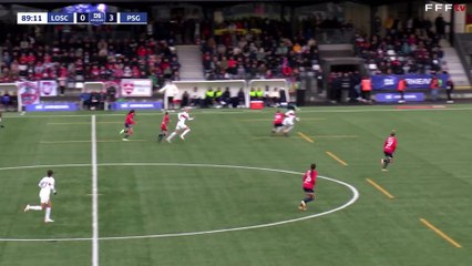 Le PSG mène 4-0 avec Amalie VANGSGAARD