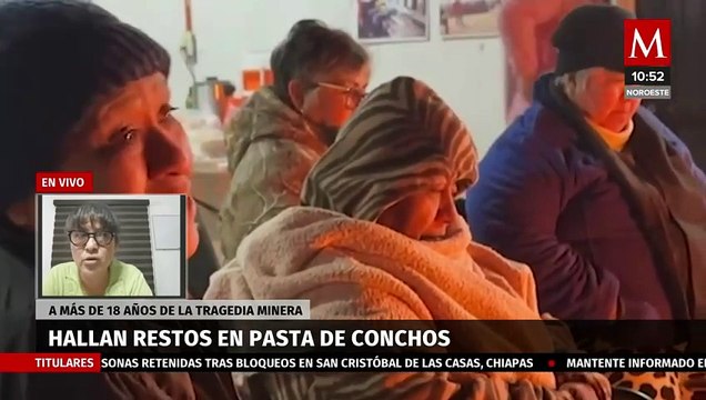 Autoridades negaban el hallazgo de restos : Elvira Martínez sobre la mina Pasta de Conchos