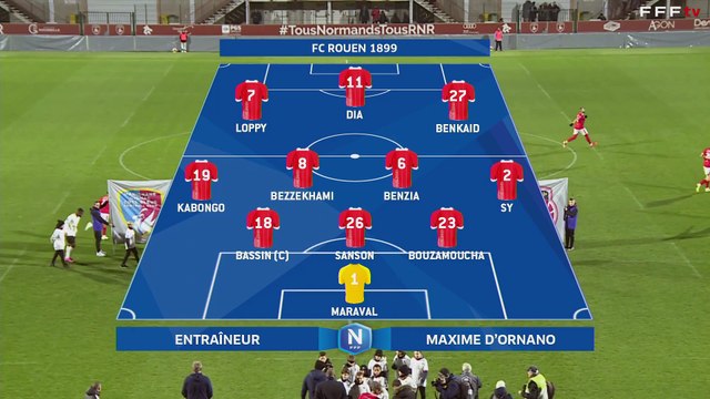 J17 I FC Rouen 1899 – Marignane Gignac Côte Bleue FC (1-0) en replay